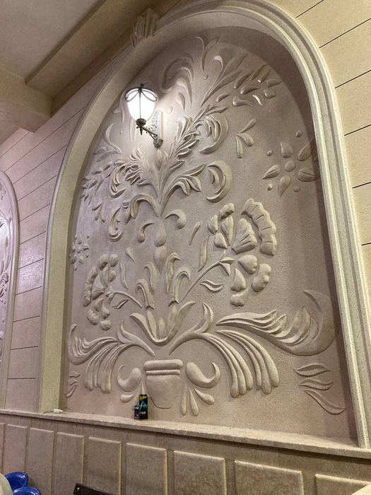 Rassom Рассом. Художник барельеф роспись стень