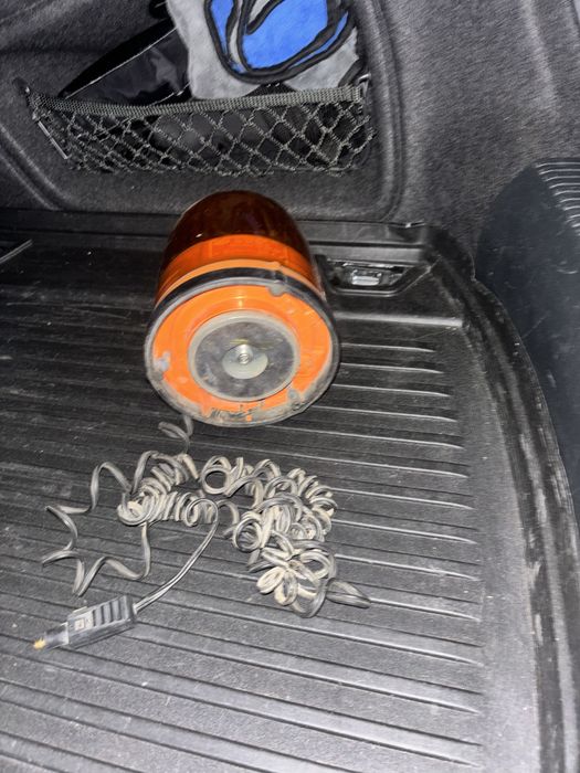 Girofar galben utilaje