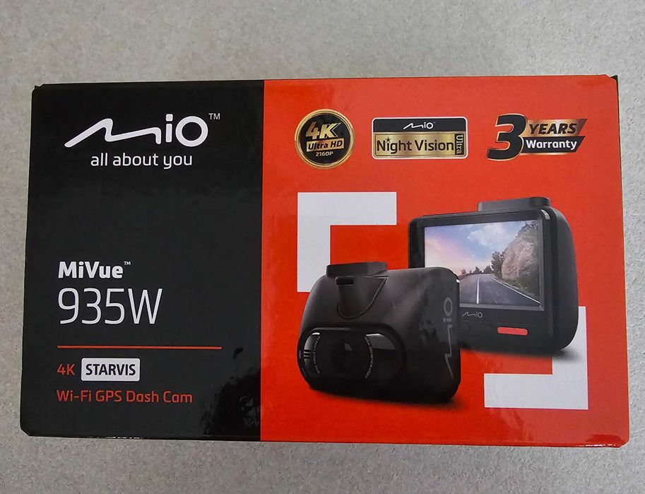 Видеорегистратор MIO Mivue 935W 4K 2.7", 3840x2160
