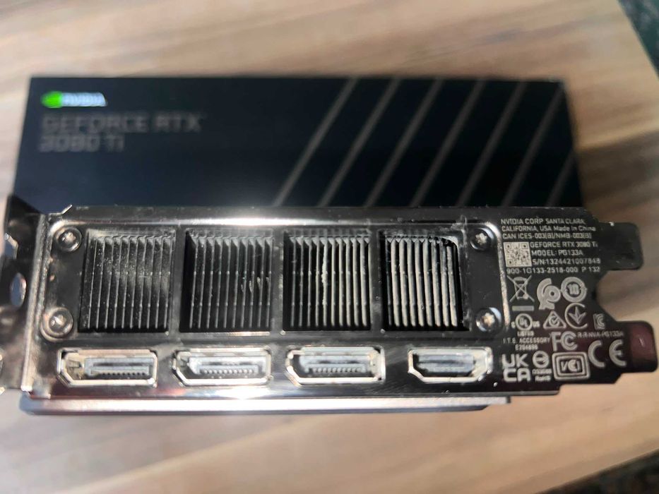 Nvidia RTX3080ti Founders Edition