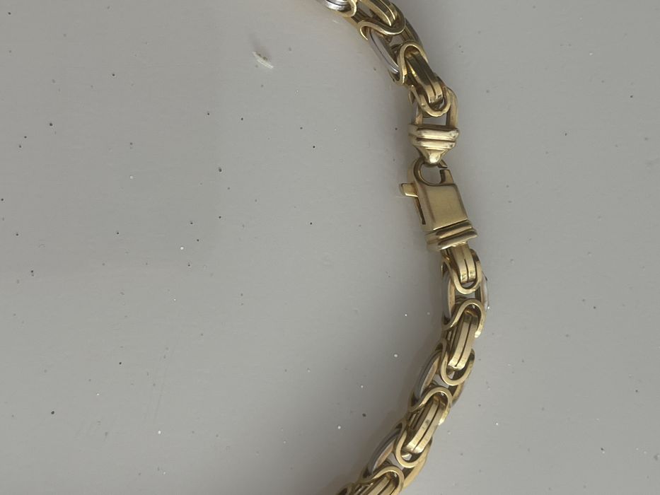 Lant aur cu cruce 14k/585. 37.80gr