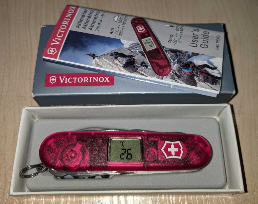 victorinox altimeter thermometer 1.3714 AT