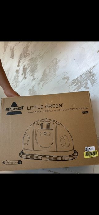 Перяща прахосмукачка / Аквасмукачка за тапицерии и петна Bissell Little Green (4098N)