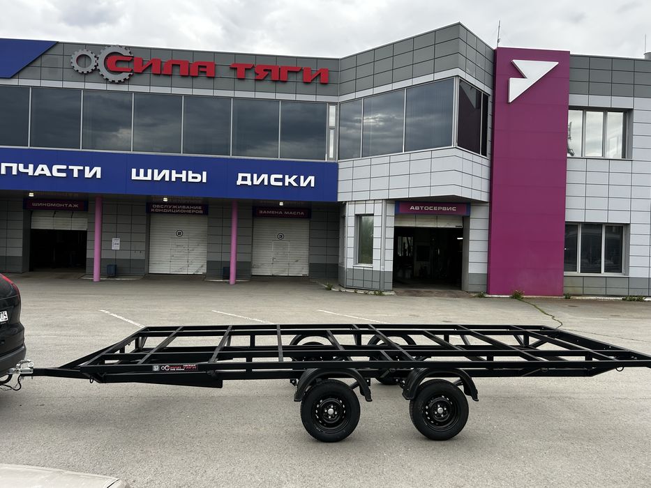 Прицеп двухосный площадка