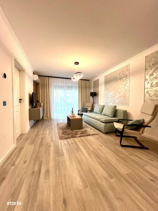 Apartament finisat, 2 camere, Elite City, 47mp, parcare subterana — fotografia 3