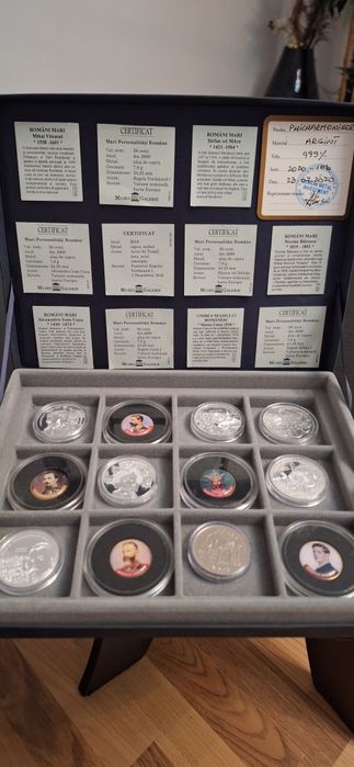 Colectie monede argint