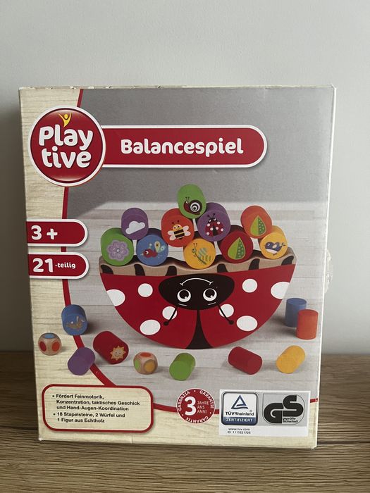 Сет три дървени игри Playtive