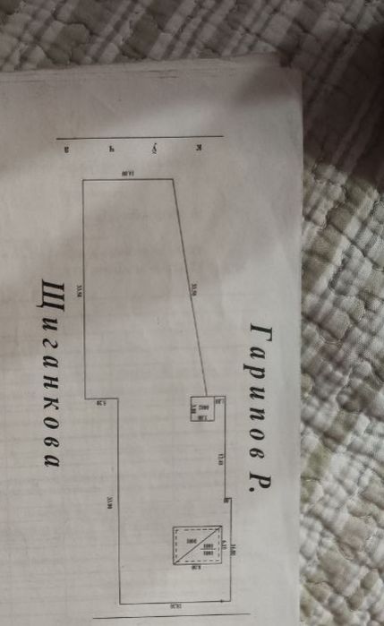 Участок с 2-х этажным домом