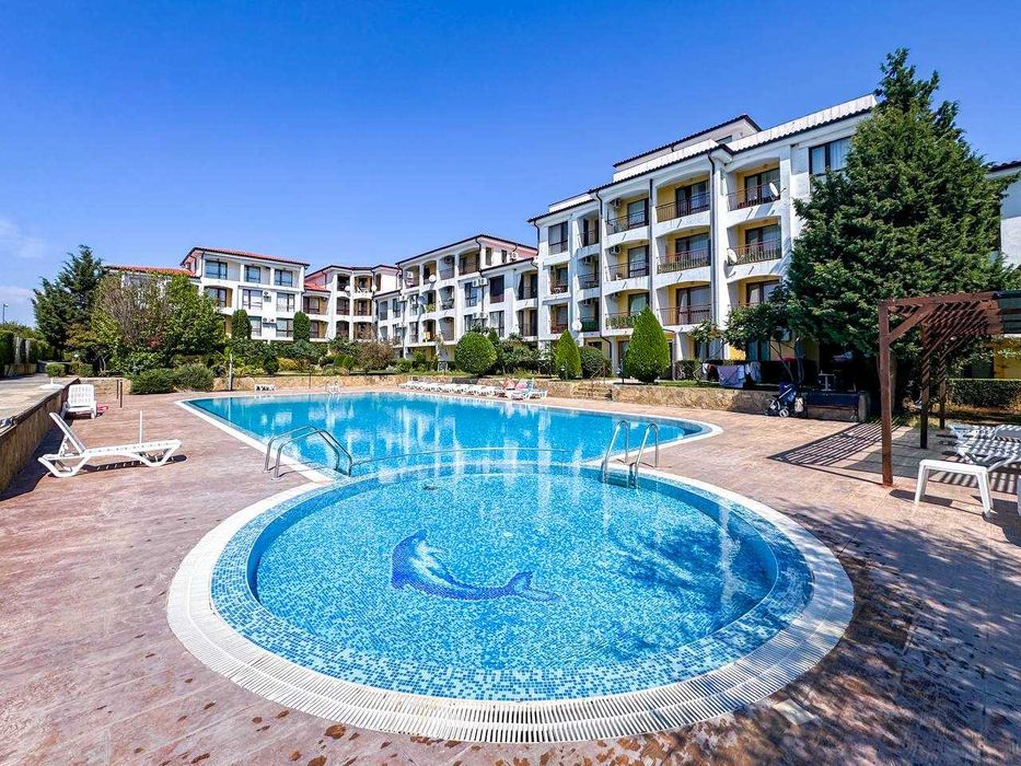 Двустаен апартамент с морска гледка в Rutland Beach 1, Равда