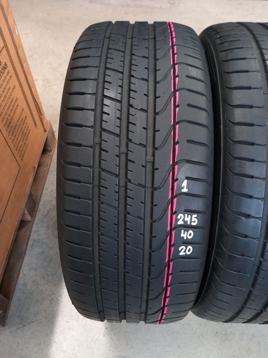 245/40/20-2бр& 275/35/20-2бр PIRELLI-RUN FLAT-Неразличими от НОВИ-DEMO