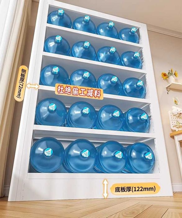 Прочный металлический книжный шкаф/Ko‘p qavatli po‘lat kitob javoni