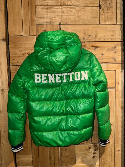 Geacă verde Benetton