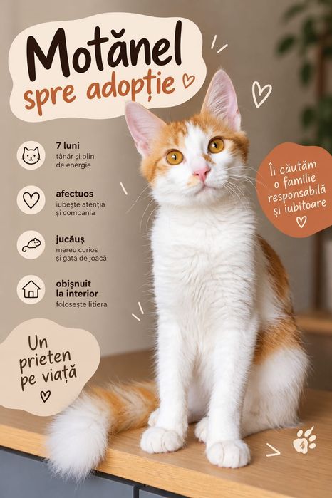 Motan pui pufos si lipicios