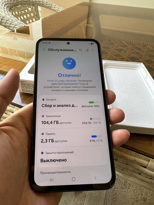 Samsung A54 kar dak 128gb