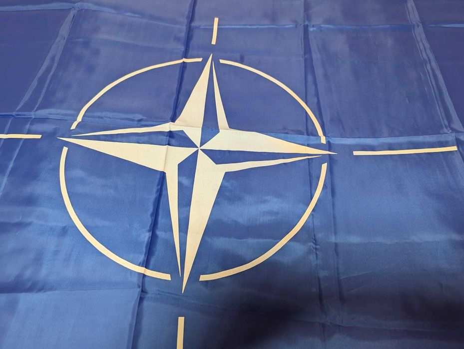 Drapel original NATO ( North Atlantic Treaty Organization )