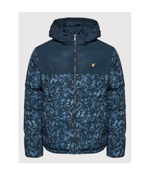Lyle & Scott Earth Print Wadded Jacket ОРИГИНАЛ мъжко зимно яке XL