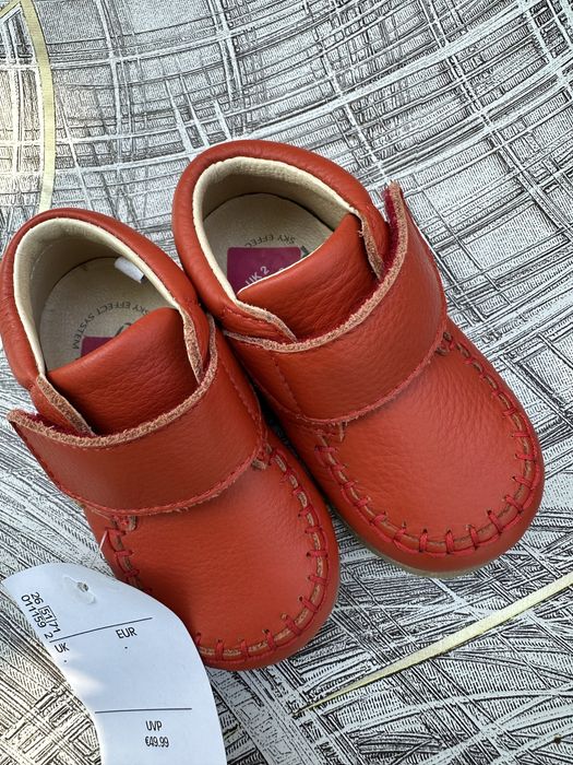 Бебешки обувки от естествена кожа