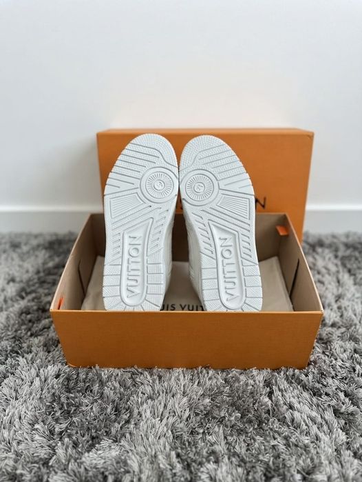 Adidasi LV Trainer Alb - Adidasi Fete Baieti Full Box