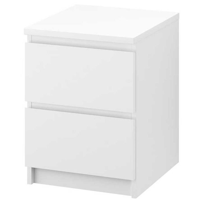 Vand 4x comoda (noptiera) Malm Ikea cu 2 sertare