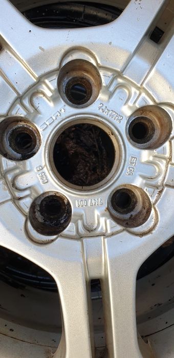 Jante aluminiu Seat cu gume , Vw Sharan pe 17