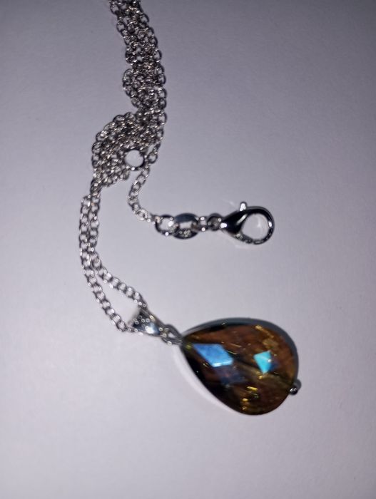 Set cercei și colier argint 925 și cristale