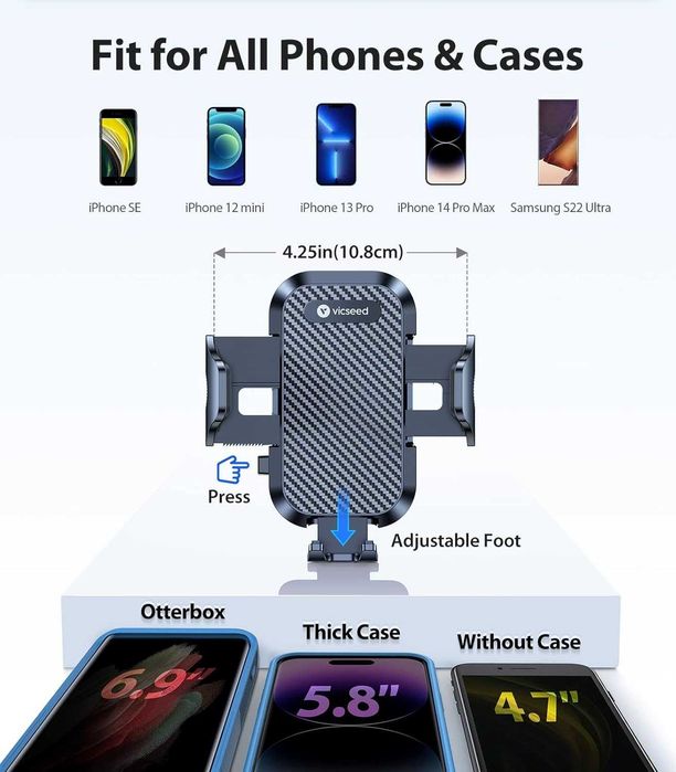 VICSEED 3-в-1 Универсална стойка за телефон