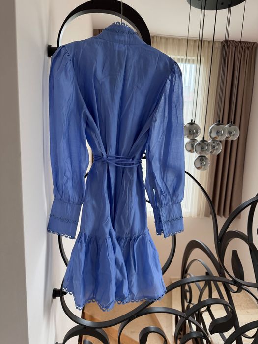 Лятна синя рокля