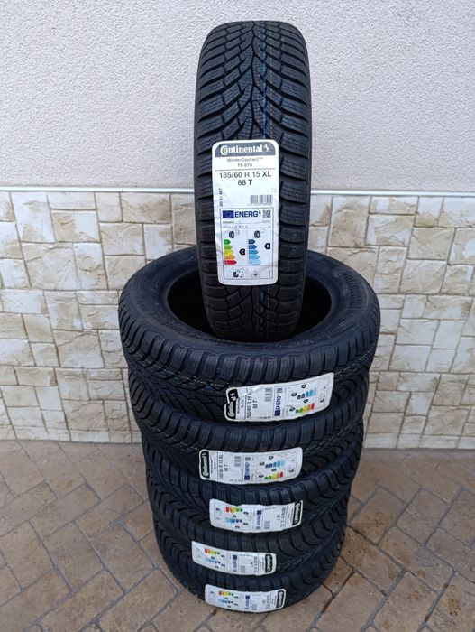 Зимни гуми Continental 185/60/15 TS 870, KLEBER