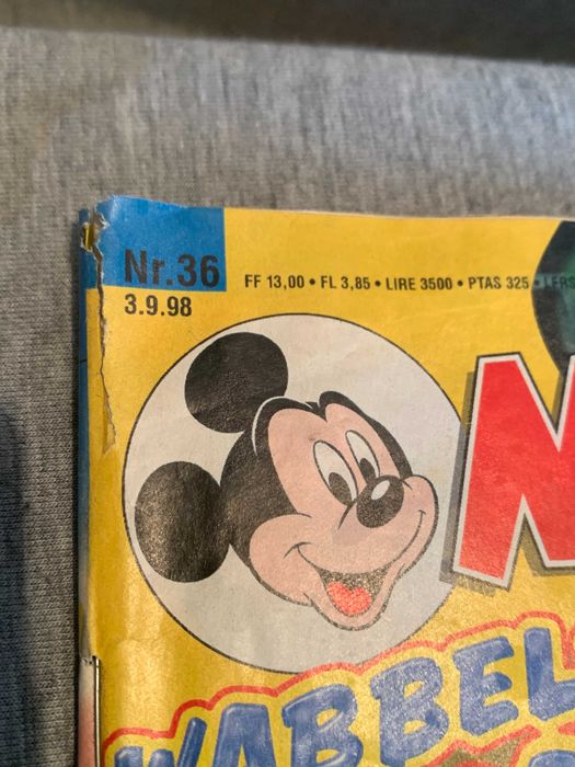 книжки Micky Maus номера 28,33,34,36,48