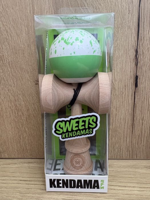 Kendama Sweets Splatter Split Green PJ France Squad ,Legend Shape