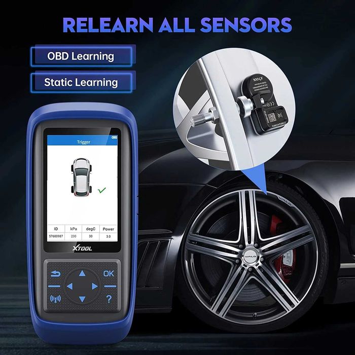 XTOOL TP150 Sistem de monitorizare a presiunii în pneuri OBD2 TPMS