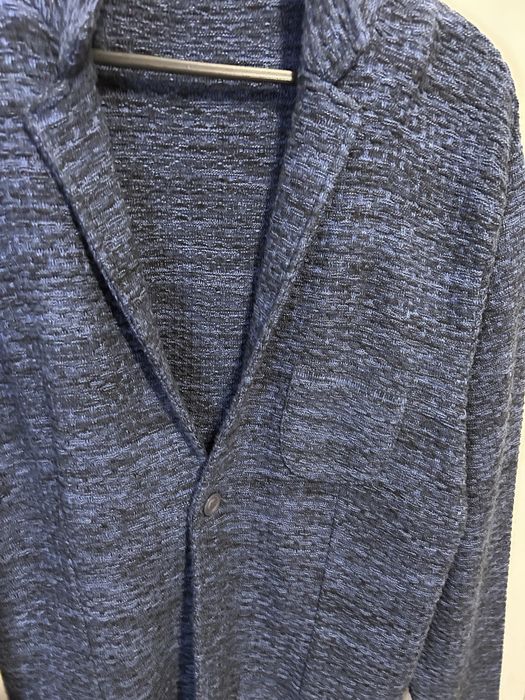 Клубный пиджак вязка хб