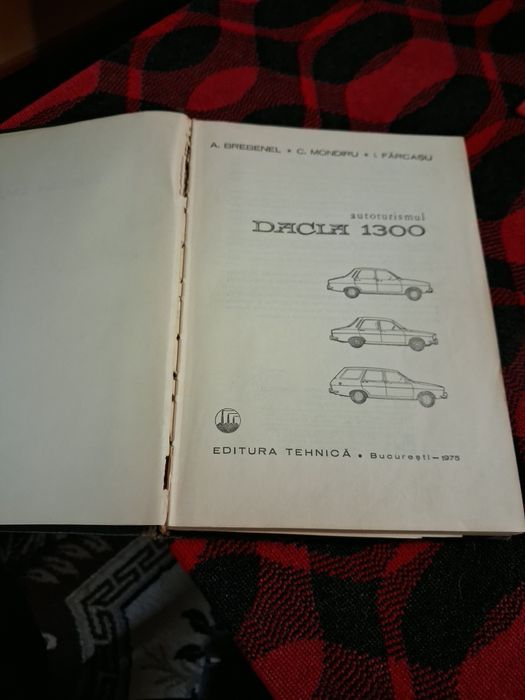 Manual Dacia 1300, 25 lei