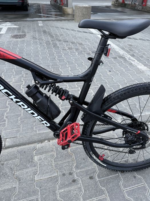 Bicicleta full suspension rockrider 530st in stare foarte buna