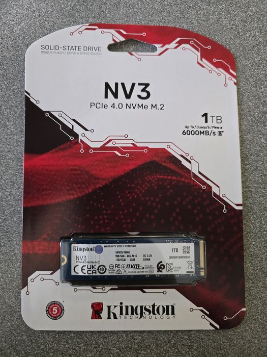 SSD NVMe M2 Kingston NV3, 1TB,4TB