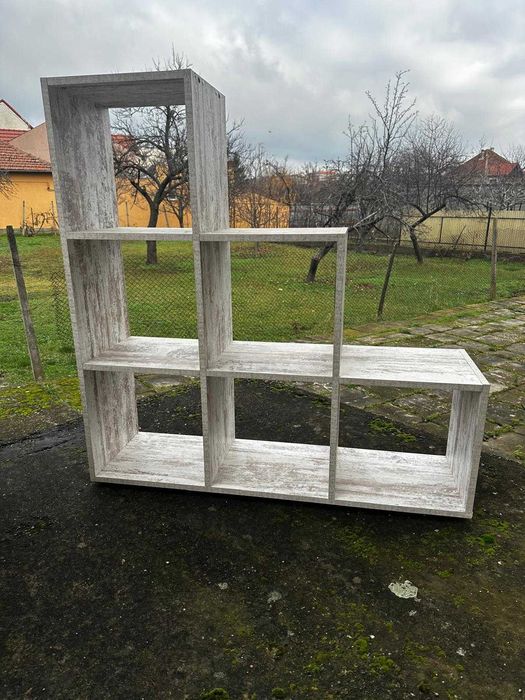 Comoda TV si biblioteca (etajera) in stil rustic