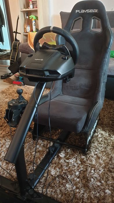 Simulator curse Playseat evolution + Logitech G920 (Volan - Pedale - Schimbator)