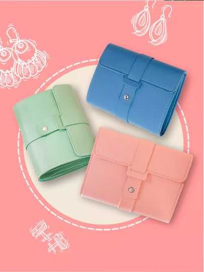 Складная книга для хранения сережек, портативный органайзер