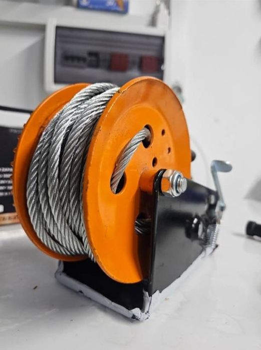 Troliu Profesional Tractare 3500 Lbs Cablu gros oțel import platforma