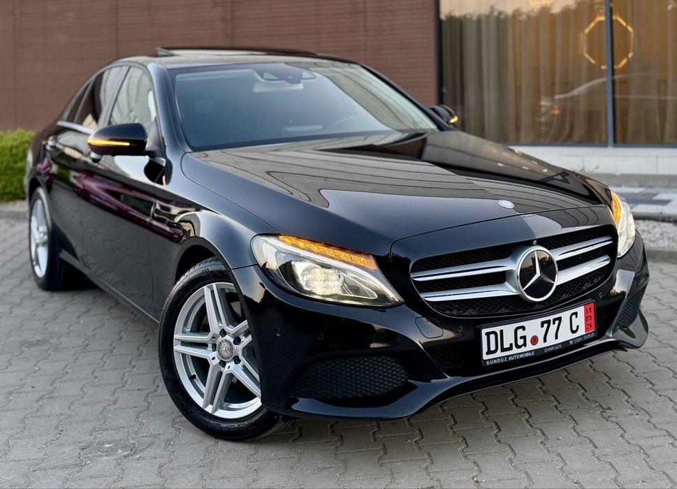 Mercedes Benz C220 2016 Avantgarde•2.2CDI 170CP Euro 6• Distronic Plus• Line-Side Assist•Camere 360•Trapă • FULL  DOTARII !!!