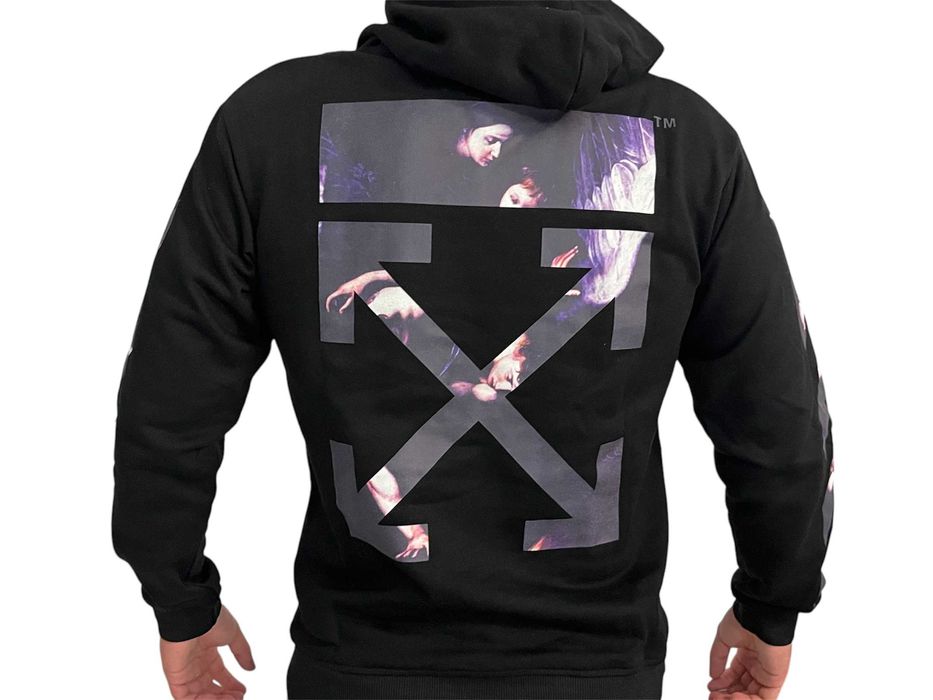 Суичър OFF WHITE Angels (Black)