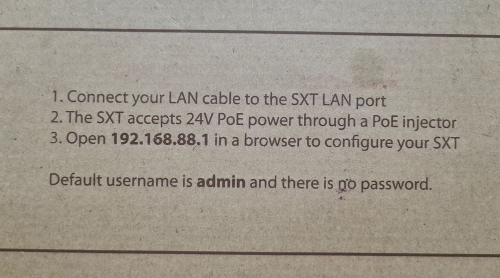 Router точка доступа MiikroTIK