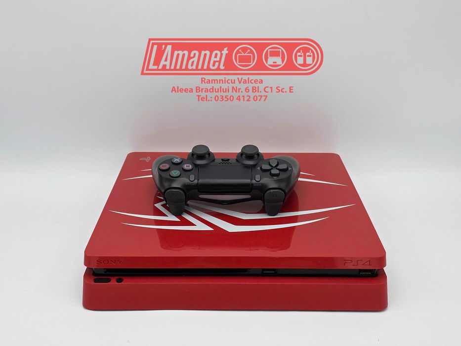Consola Gaming PlayStation 4 Slim Spider Man 500Gb 1 Maneta Stare Buna
