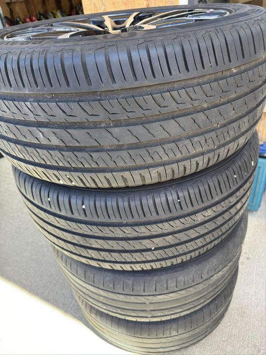 Летни гуми с джанти vwT6 multiblvan 255/55/18 barum bravuris dot1825