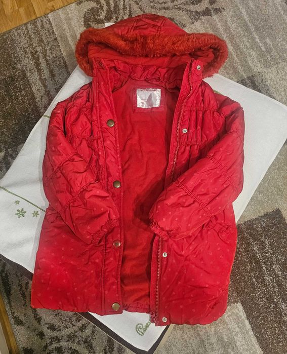 Geacă iarnă fetițe 8-9 ani