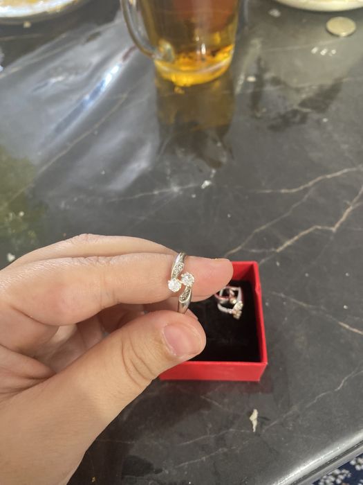 Серебро кольцо и серьги