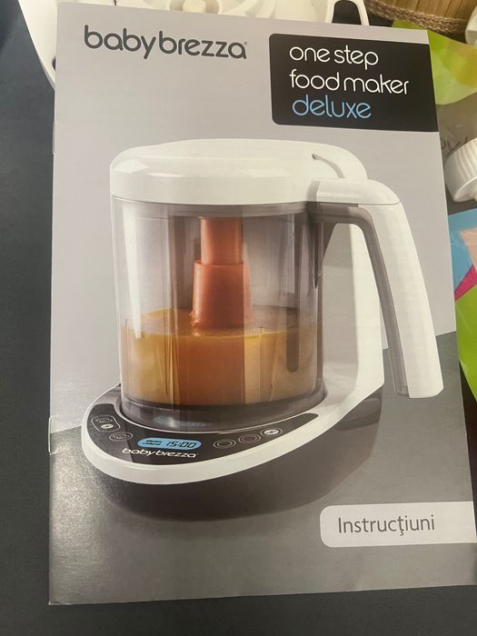 Baby Brezza food maker deluxe - aparat de gătit la abur pentru bebe