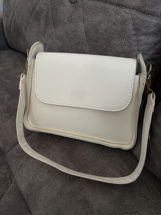 сумка белая женская