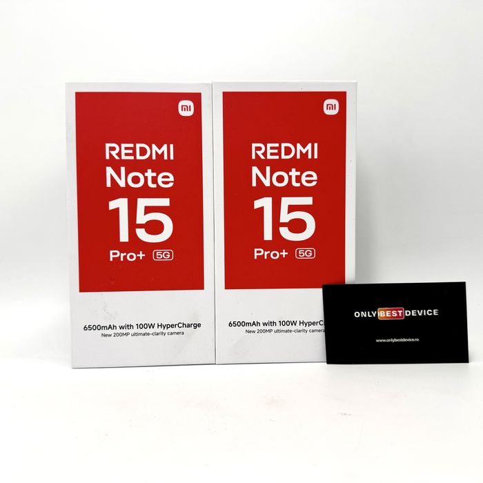 Telefon Xiaomi Redmi Note 15 Pro+ 5G Mocha Brown 8GB RAM 256GB