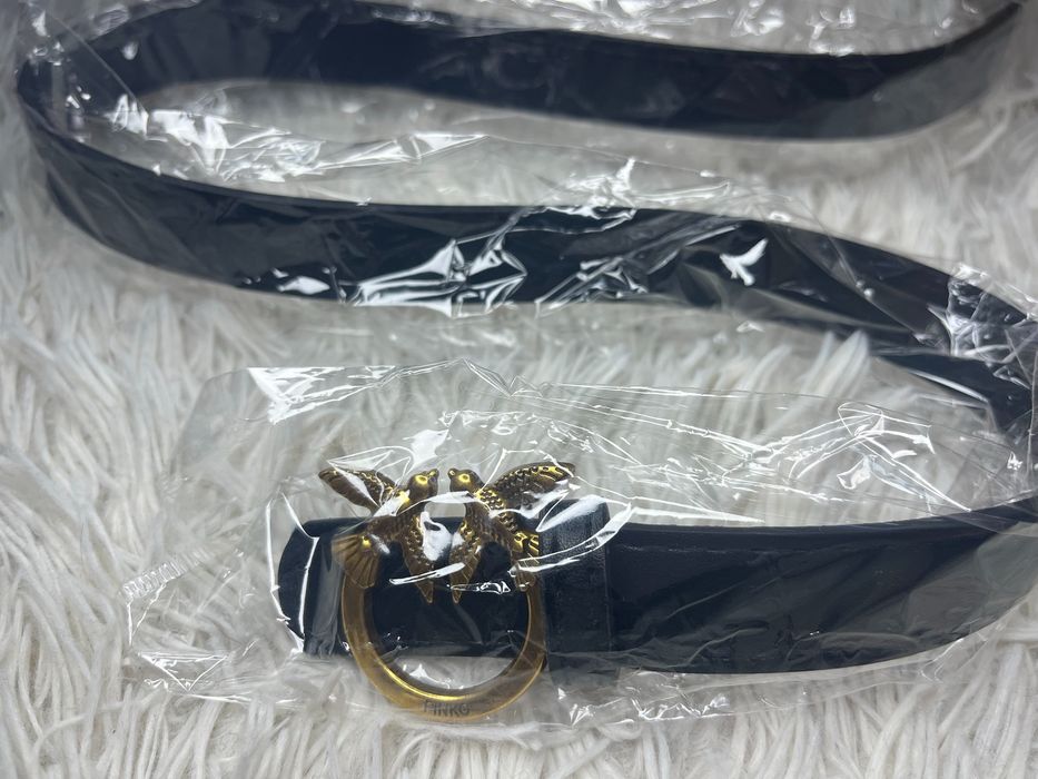 Колан Pinko черен и бял нови